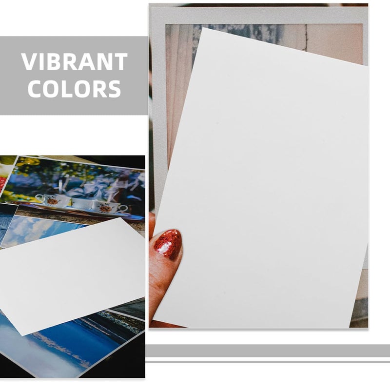 Glossy Photo Paper 100 Sheets A4 Size For Inkjet Printers Vivid Color Printing DIY Projects - Image 4