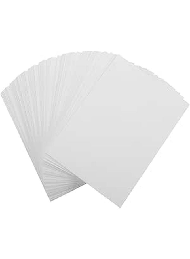 Glossy Photo Paper 100 Sheets A4 Size For Inkjet Printers Vivid Color Printing DIY Projects - Image 1