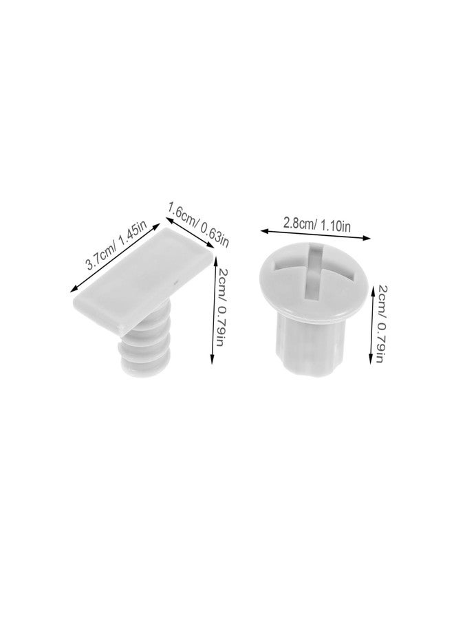 Levemolo Play Equipment Caps for Kids Slide Fixing Screw Replacement Parts Weather Resistant Plastic Secure Fit Accessories for Outdoor Playground Safety - Image 2