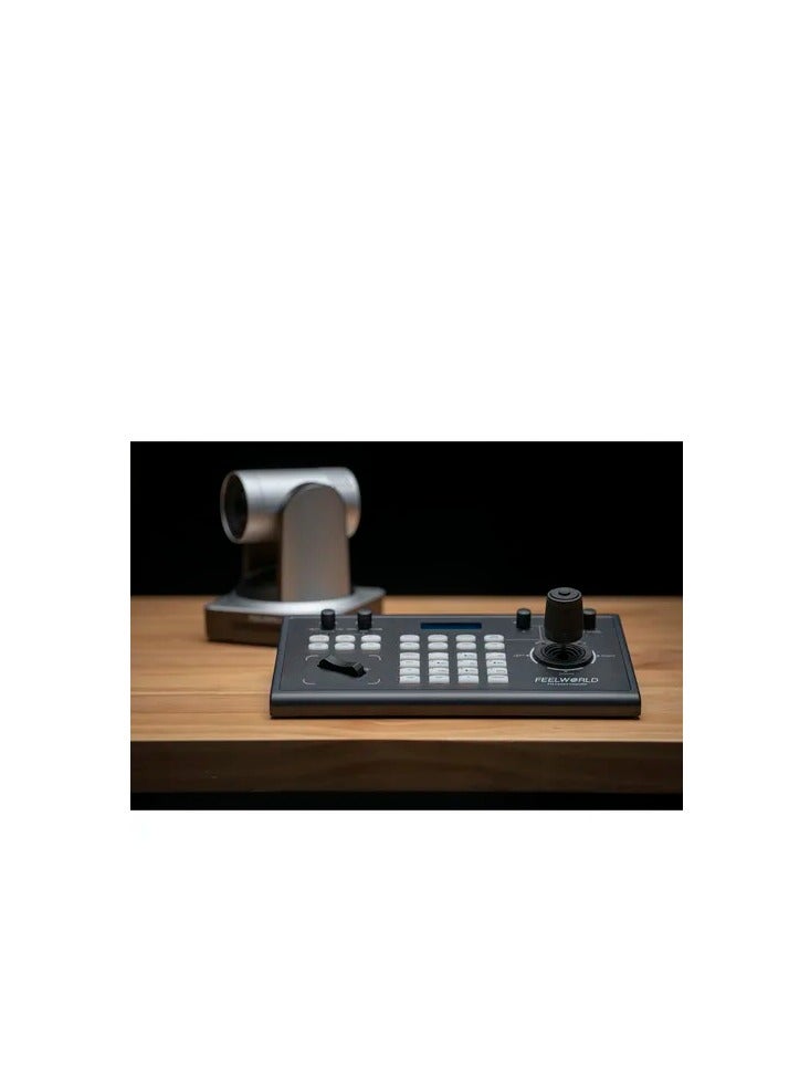 FEELWORLD KBC10 PTZ Camera Controller with Joystick and Keyboard Control PoE Supported Multiple Control and Network Protocol - Image 5