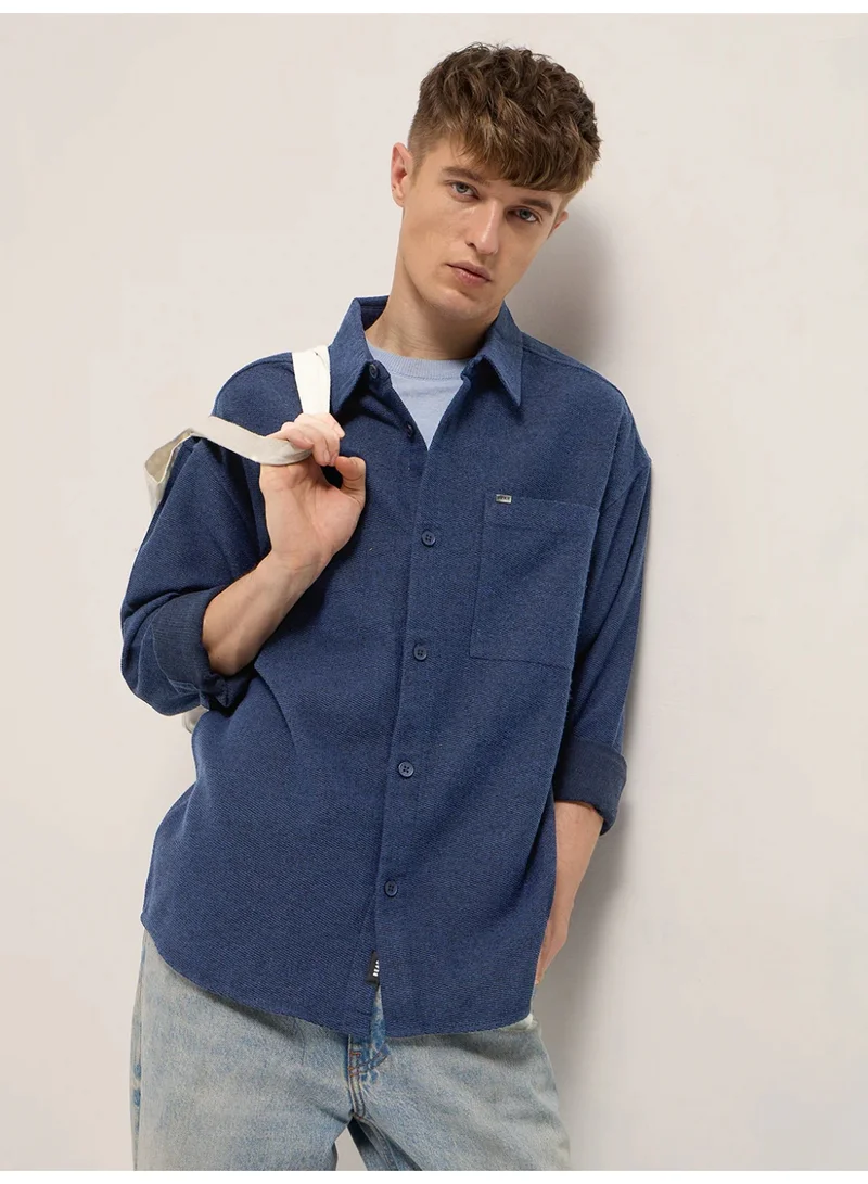 THE BEAR HOUSE Men’s Trendy Shacket for All Seasons | Casual Overshirt Jacket for Men | Versatile Outerwear Layer for Office, Streetwear & Travel | Modern Smart Look for Everyday Outfits