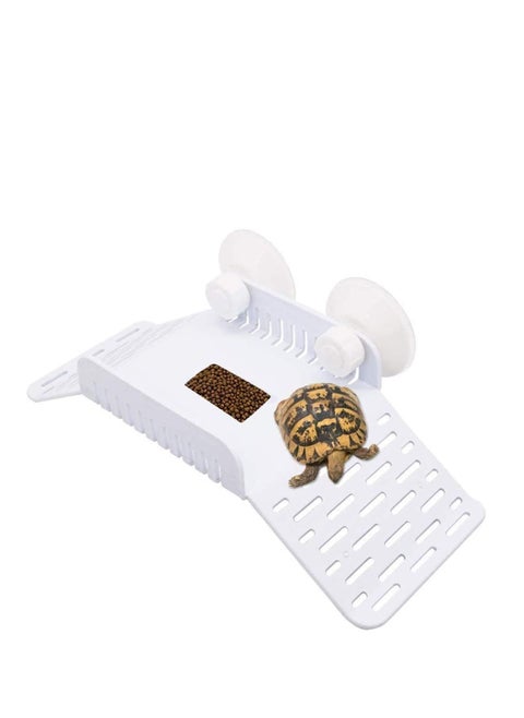 Turtle Basking Floating Platform Turtles Climbing Dock Crawling Rest Island Aquarium Fish Tank Decor for Small Reptile Tortoise Frog Newt Terrapin