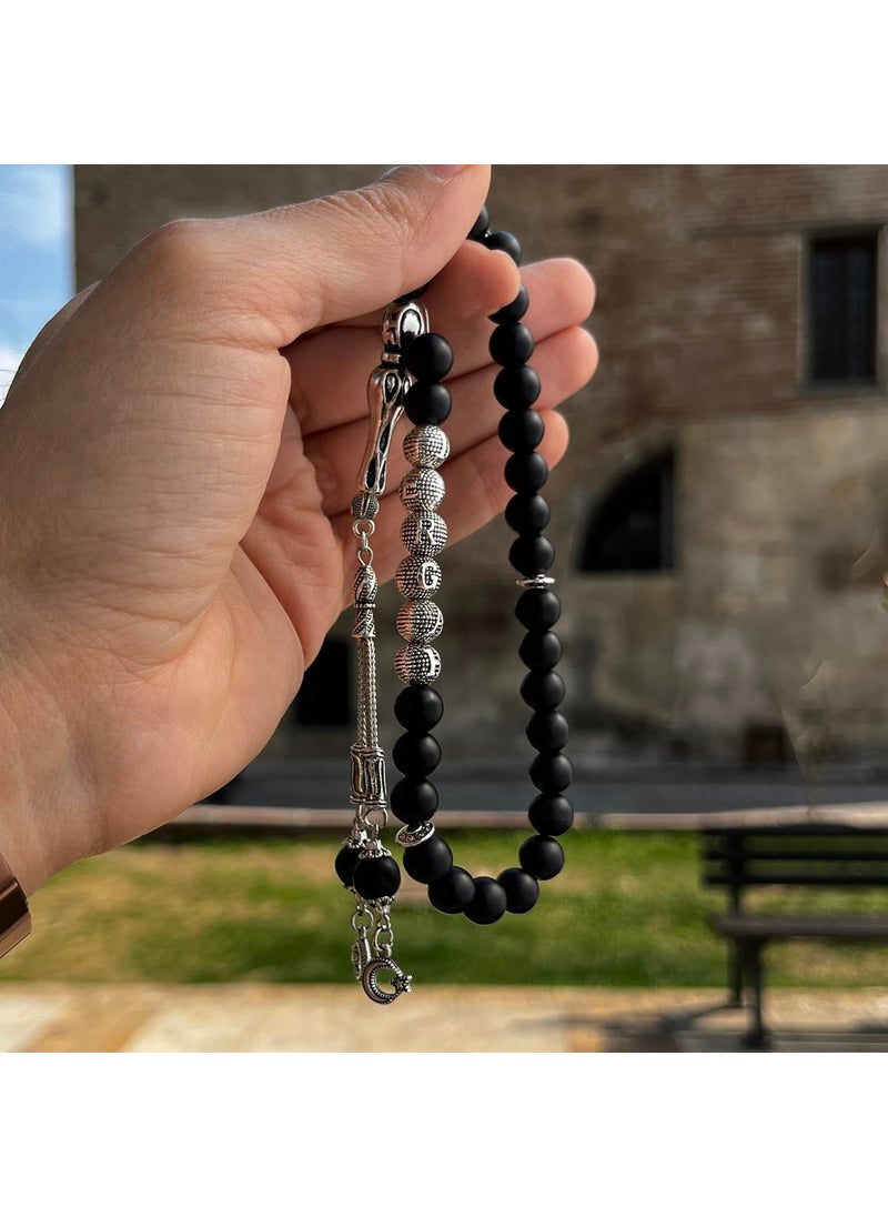 Dergah Tesbih Atölyesi - Dergah Prayer Beads Workshop Gift Prayer Beads Onkis Stone - Image 1