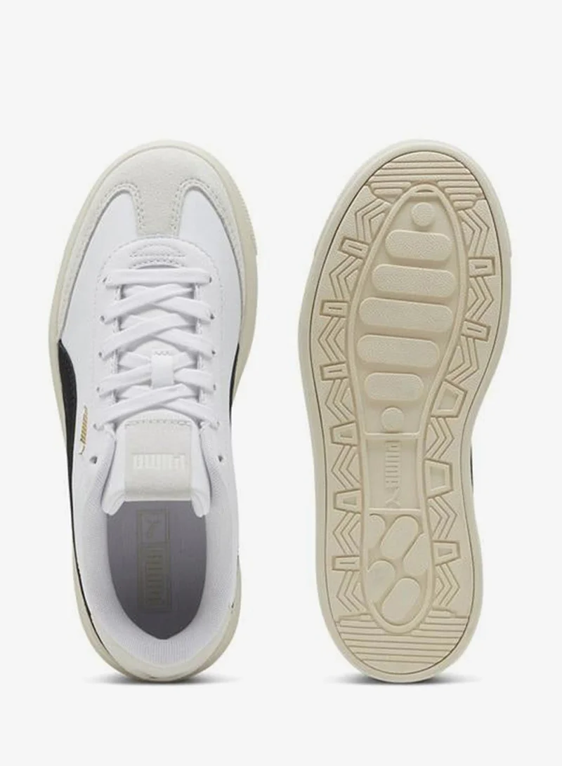 Puma PUMA White-PUMA Black Lajla T-toe Sneakers Women for Women | Best Price UAE