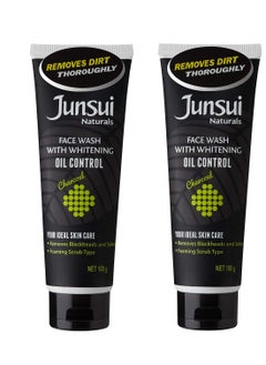 Junsui Pack Of 2 Whitening Oil Control Face Wash Set 100 g  - Image 1