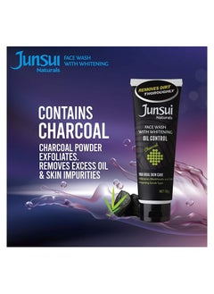 Junsui Pack Of 2 Whitening Oil Control Face Wash Set 100 g  - Image 2