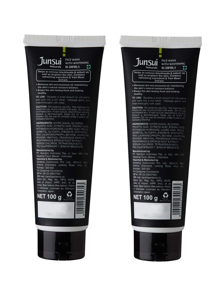 جونسوي حزمة من 2 تبييض النفط التحكم في الوجه غسل مجموعة 100 g - Image 3