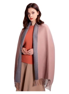Sky cashmere Wool Scarf Pashmina Shawl Wrap For Women Long Large Warm Thick Reversible Scarves  - Image 2
