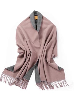 Sky cashmere Wool Scarf Pashmina Shawl Wrap For Women Long Large Warm Thick Reversible Scarves  - Image 3