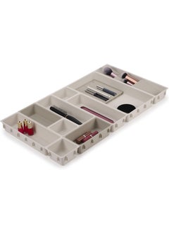 Joseph Joseph Joseph Joseph Viva - Modular 12-piece Makeup Beauty Drawer Organiser Set, Storage Boxes dividers for makeup, beauty grooming items, cosmetics, hair accessories 