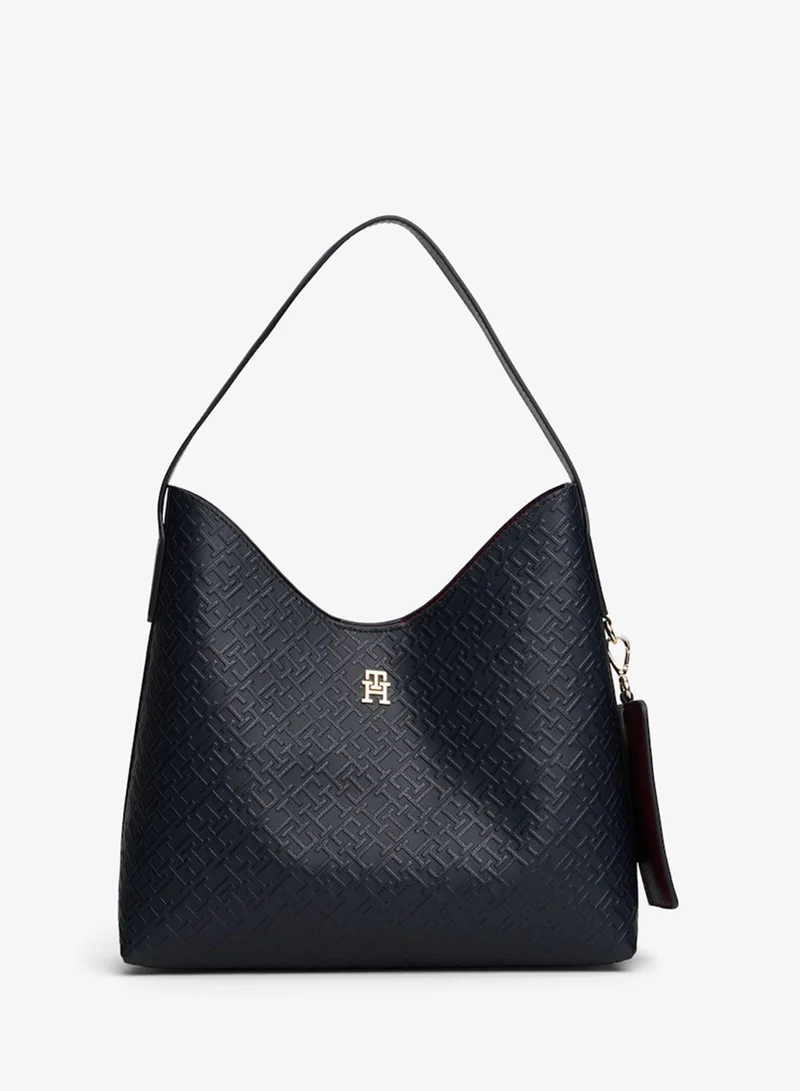 Hilfiger Icon Embossed TH Monogram Shoulder Bag