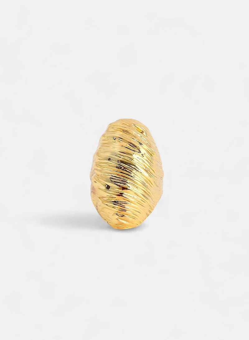 Sohi  Adjustable Whirlwind Statement Artificial Finger Ring Jewellery for Women | Best Price UAE