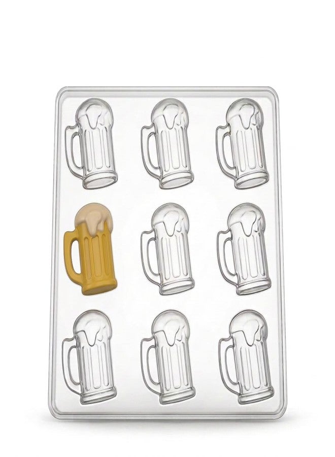 Food Beer Mug Small Chocolate Candy Mold 1228 - Image 1