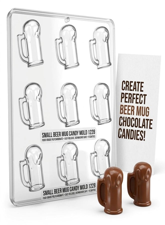 Food Beer Mug Small Chocolate Candy Mold 1228 - Image 4