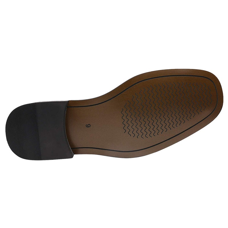 Bruno Marc Men's Dress Shoes, Faux Leather Oxford Tuxedo Shoes, Classic Lace-Up Design, Comfortable Leather Lining, Durable Wooden Heel, Formal Events, Size 12,Black,CEREMONY-05 - Image 5