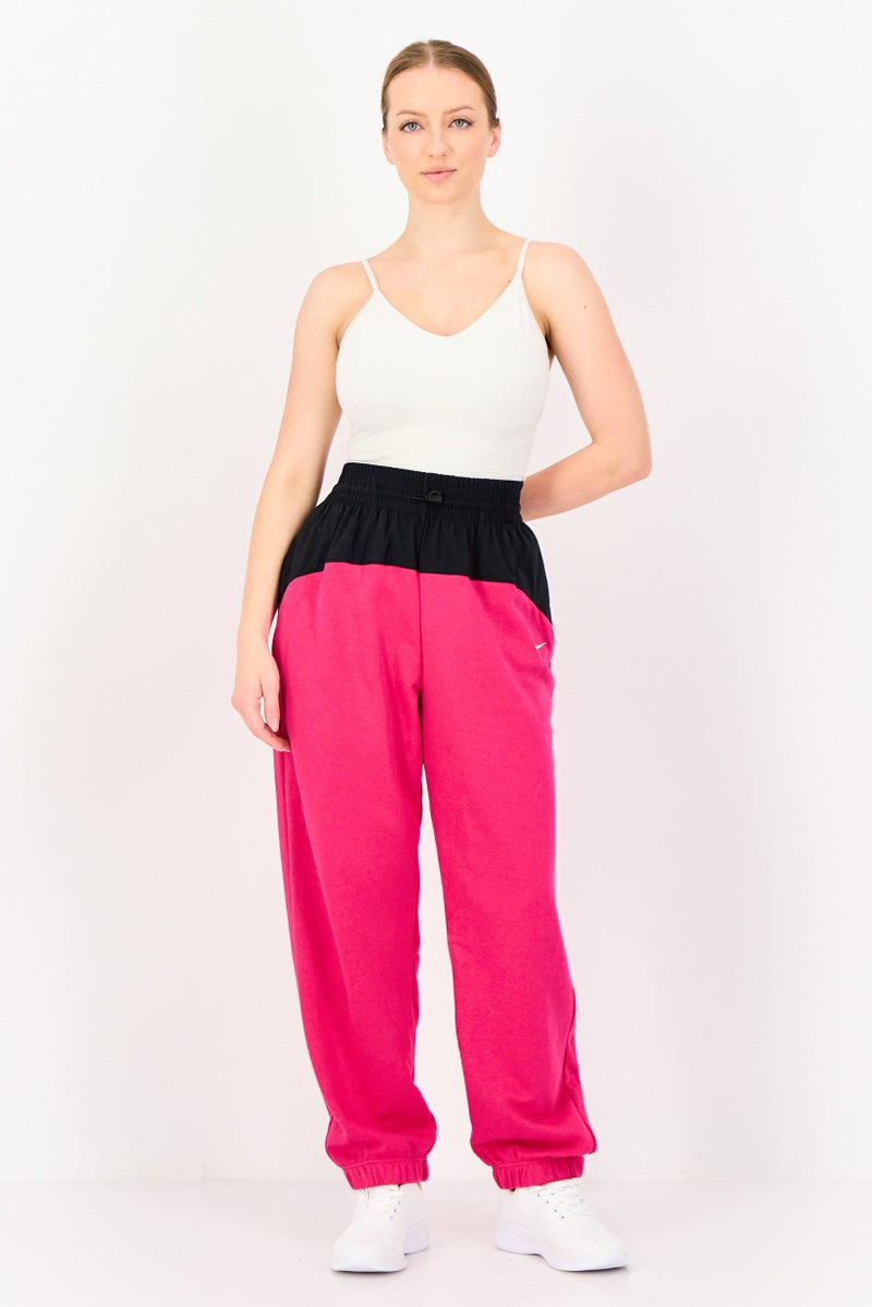 Nike Women Oversized Fit Outdoor Sweatpants, Pink - Image 4