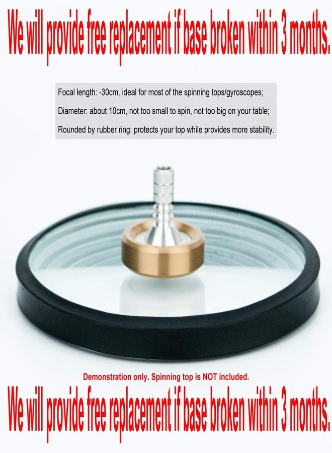 دجوينو ستار قاعدة دوارة دجينو ستار ٤ بوصة (مدورة بالسيليكون)، طول بؤري ٣٠ سم (مقعرة مزدوجة)، محطة جيروسكوب كبيرة ١٠٠ مم (تساعد على إطالة متوسط وقت الدوران) DSTB-1005 - Image 2