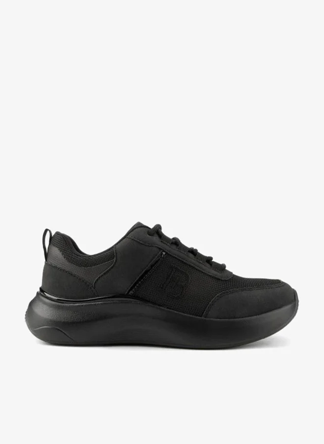 Flora Bella Panelled Lace-Up Sneakers