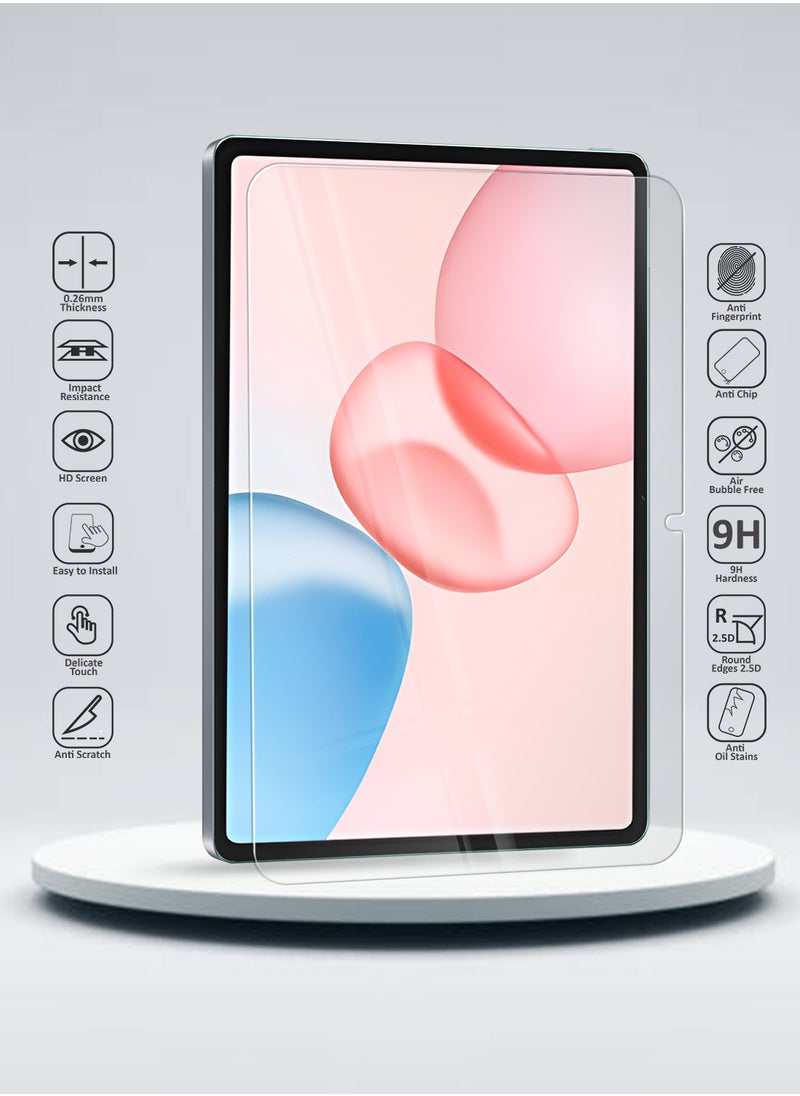 Wtech Honor Pad 10 5G 2025 (12.1 inches) 9H Ultra HD Tempered Glass Tablet Screen Protector (TSG9CN) - Clear  - Image 2