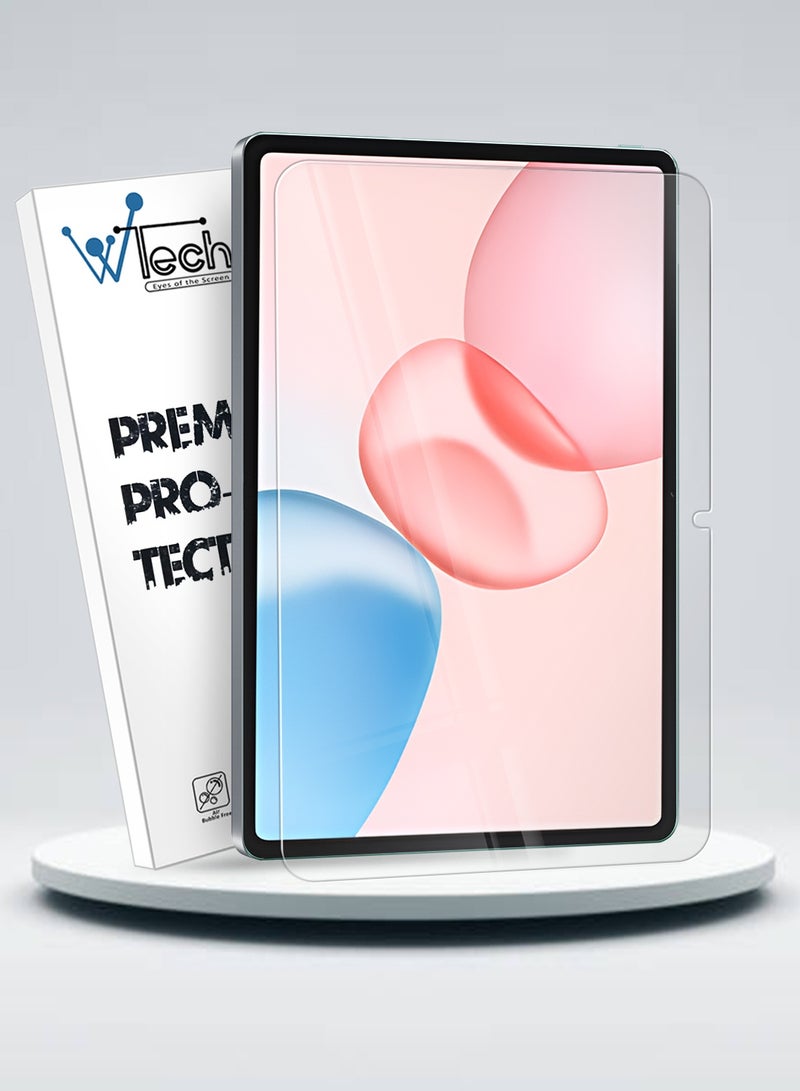Wtech Honor Pad 10 5G 2025 (12.1 inches) 9H Ultra HD Tempered Glass Tablet Screen Protector (TSG9CN) - Clear - Image 1