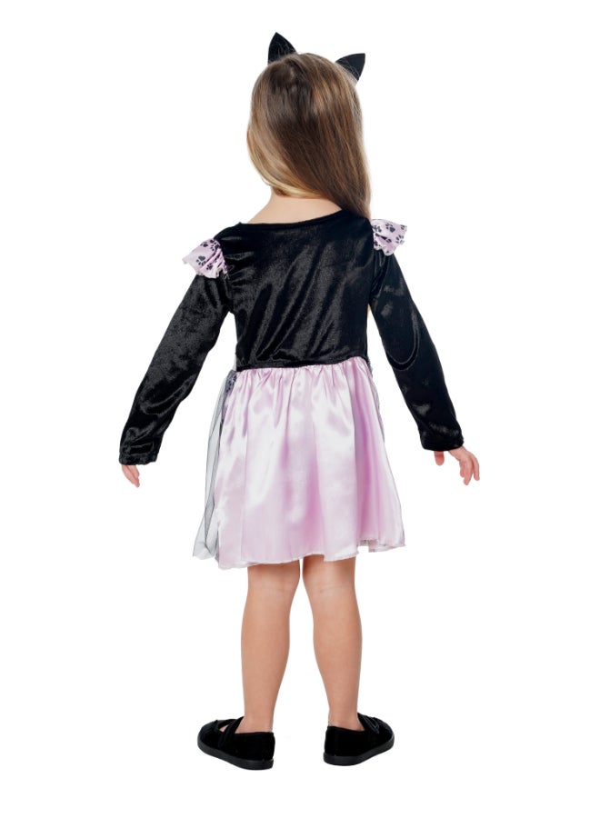 Rubies زي قطة سوداء للأطفال (للجنسين، حجم صغير جداً (XS)) - Image 3