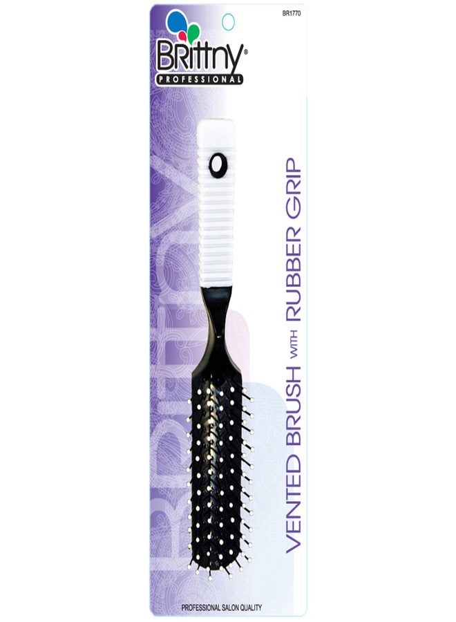 BRITTNY Vented Brush with Rubber Grip SB-BR1770