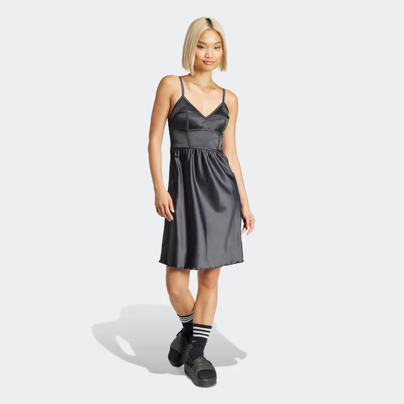 اديداس ADIDAS ORIGINALS FEMME GALORE SATIN DRESS