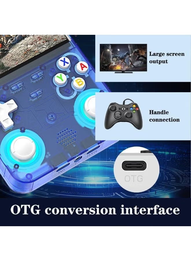 BlueFire R36S Pro Ultra Portable Retro Gaming Console - 4" IPS HD Screen, 20,000+ Preloaded Games, WiFi & Bluetooth, RK3326 Chip, 3000mAh Battery, 64GB - Handheld Emulator for Arcade Classics - Image 2