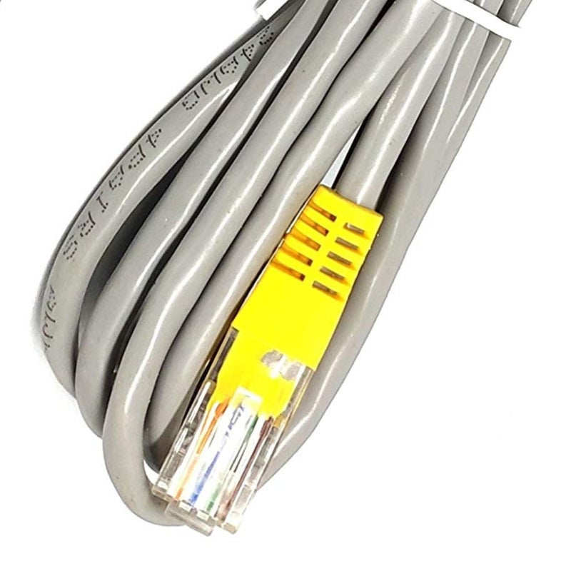 RIVER FOX® 1.5 Meter CAT5e LAN Cable (Pack of 3) | High-Speed Ethernet Cable for Router, Modem, CCTV, PC, Network Devices | 1Gbps Data Transfer | Durable & Reliable Internet Cable (Grey) - Image 4