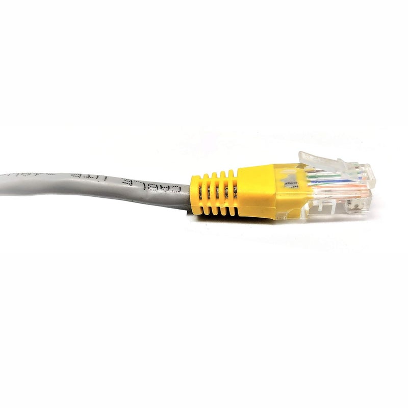 RIVER FOX® 1.5 Meter CAT5e LAN Cable (Pack of 3) | High-Speed Ethernet Cable for Router, Modem, CCTV, PC, Network Devices | 1Gbps Data Transfer | Durable & Reliable Internet Cable (Grey) - Image 5