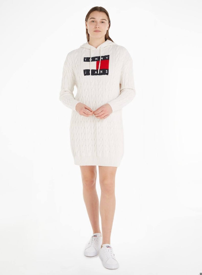 TOMMY JEANS Cable Knit Dress - Image 1