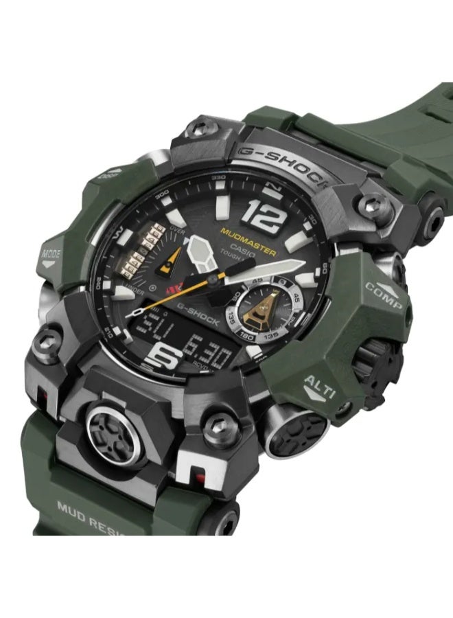 جي شوك ساعة رجالية جي دبليو جي-بي 1000-3 إيه دي آر من الراتنج تناظرية رقمية - 52.1 مم - Image 4