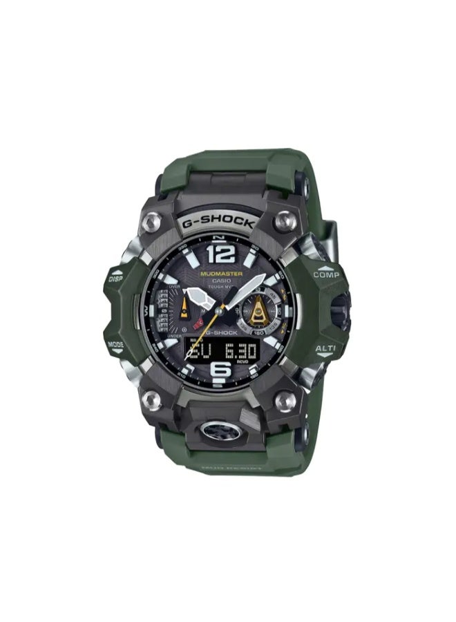 جي شوك ساعة رجالية جي دبليو جي-بي 1000-3 إيه دي آر من الراتنج تناظرية رقمية - 52.1 مم - Image 1