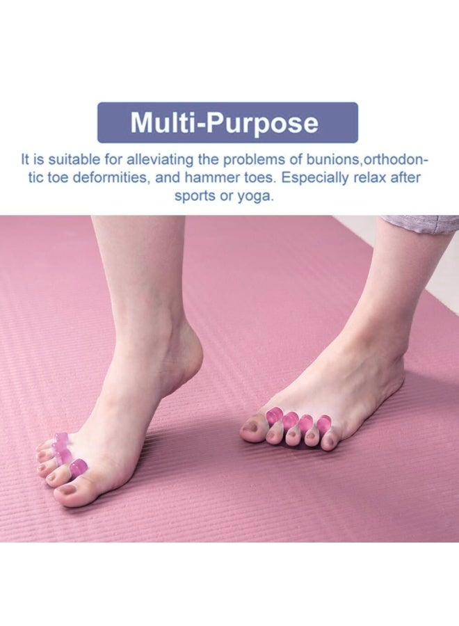 ماكس كير MAX CARE فواصل أصابع القدم للباديكير وتخفيف آلام البونيون – فواصل جل طبية قابلة للغسل وإعادة الاستخدام، أدوات باديكير لفصل الأظافر وتطبيق طلاء الأظافر - Image 5