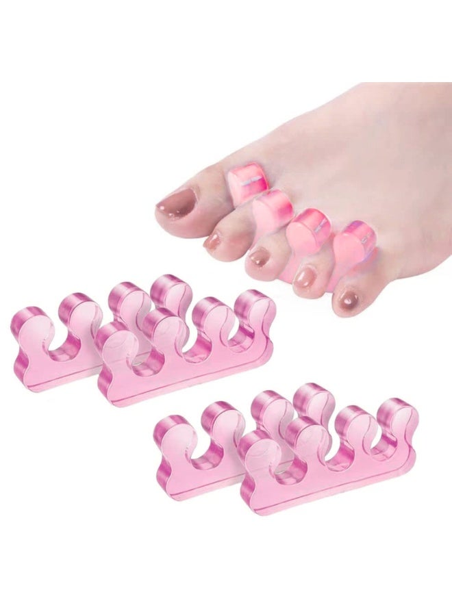 ماكس كير MAX CARE فواصل أصابع القدم للباديكير وتخفيف آلام البونيون – فواصل جل طبية قابلة للغسل وإعادة الاستخدام، أدوات باديكير لفصل الأظافر وتطبيق طلاء الأظافر - Image 1