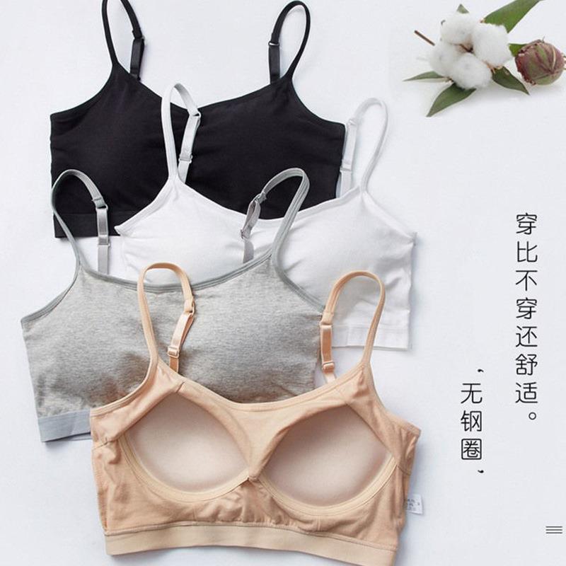 Women'S Underwear All-In-One Cup Padded Sling Beautiful Back Vest Sports Push-Up Wire-Free Sports Bra - Image 2
