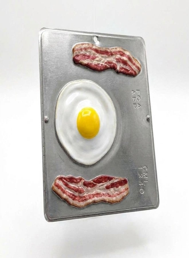 Food Bacon and Eggs Chocolate Candy Mold 1240 - Image 1