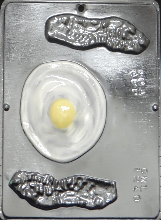 Food Bacon and Eggs Chocolate Candy Mold 1240 - Image 4