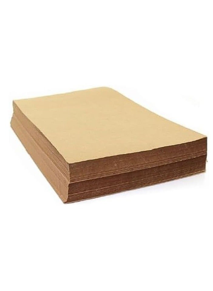 Terabyte A3 Kraft Paper 350GSM 25 Sheets Thick Brown Card Paper, Craft Making Gift Packing Business Card Print Paper, Thicker Paper Brown Card Stock - Image 2