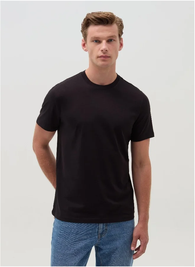 Ovs Cotton T-shirt with round neck