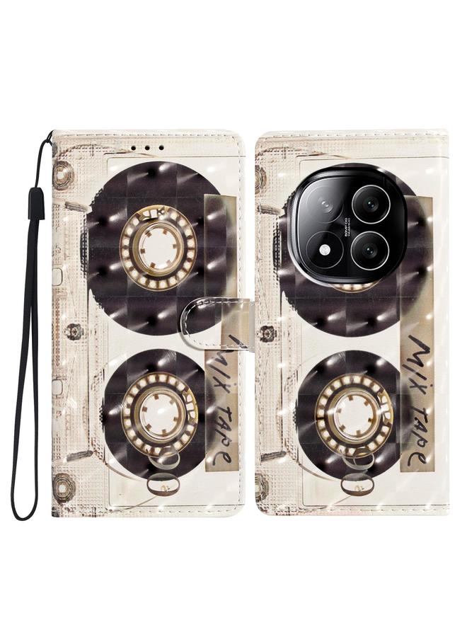 S-TOP Case For Redmi Note 14 Pro+ 5G 3D Pattern Leather Phone Case - Image 1