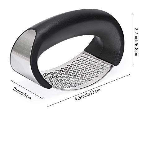 SYGNIUS Stainless Steel Medu Vada Maker with Garlic Press, Mendu WADA Machine, Mendu WADA Maker, Makes Perfectly Shaped & Crispy Medu Vada (Combo -2) - Image 3