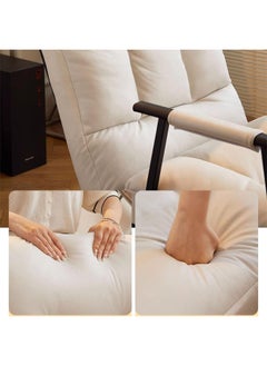 LIMOS Folding Sofa Recliner Arm Chair Convertible Sofa Bed Sleeper Chair 5 Position Adjustable Backrest  - Image 3