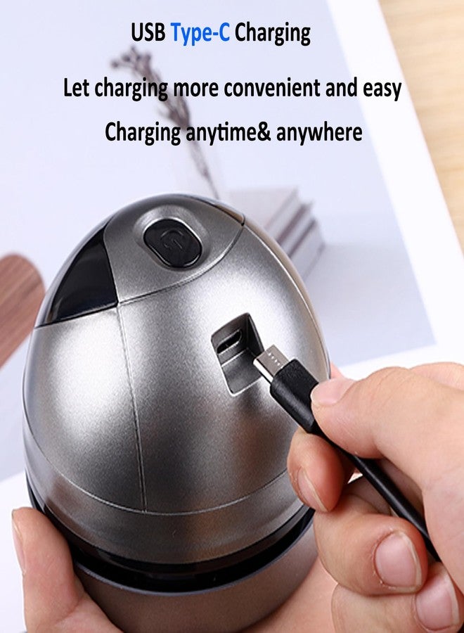 Hallocool Mini Desktop Vacuum Cleaner Portable Mini Vacuum Cleaner for Crumbs Desk Table USB Vacuum Sweeper for Cleaning Eraser Crumbs Seeds Pet Hairs Flakes Computer Keyboard - Image 3