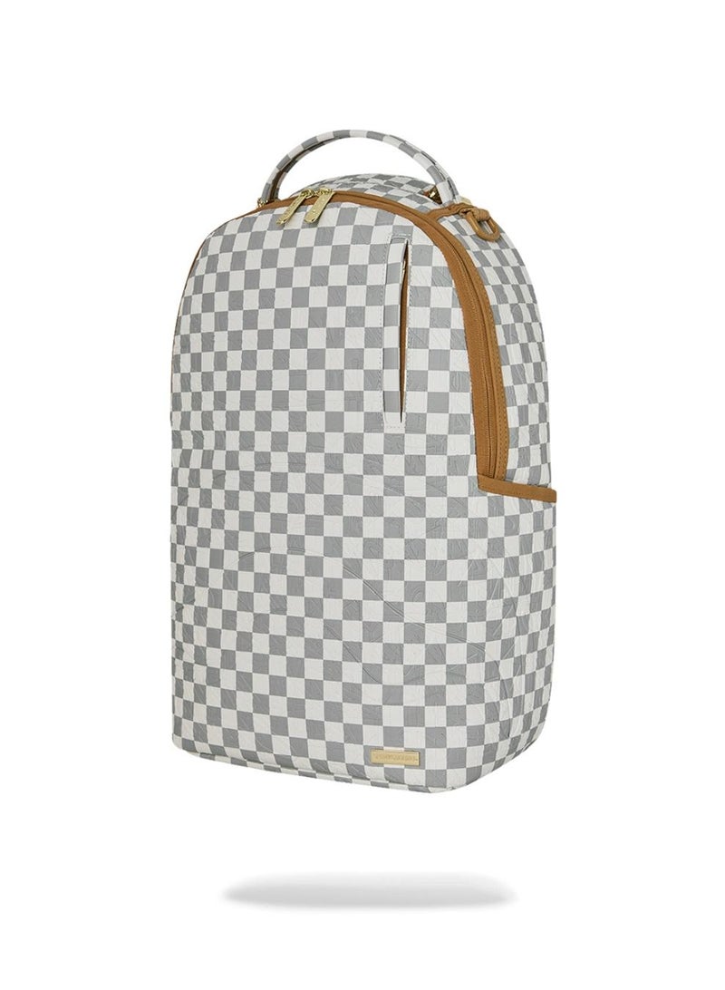 SPRAYGROUND GRAFF EMBOSSED CREAM CHECK BACKPACK - Image 5