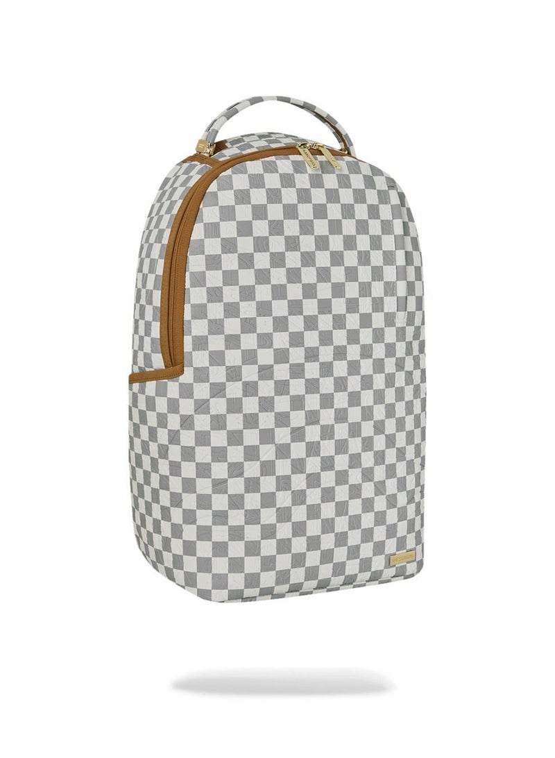 SPRAYGROUND GRAFF EMBOSSED CREAM CHECK BACKPACK - Image 2