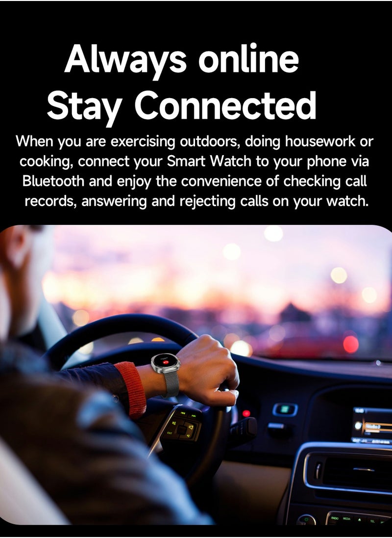 Generic - New Arrival Z7 Ultra Smart Watch,Compass Smart Watch For Outdoor Sport,Bluetooth Call,Heart Rate Fitness Monitor,Wireless Charging,Message Reminder,Sport Watch For Men And Woman,Water Proof,Gesture Control,Multifunctional,With 2 Bands - Image 1