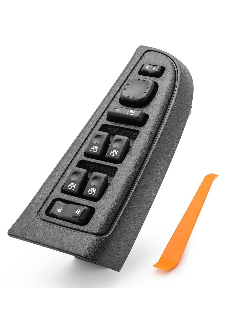 TLAXCA Master Power Window Switch Driver Side Door Lock 15883323 Compatible with Chevy GMC Cadi llac 2003-2007 for Sierra, Silverado, Escalade, Avalanche, Suburban, Tahoe DWS-220 - Image 1