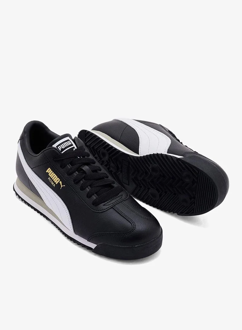 Puma puma black-puma white-smokey gray Roma 24 Standard for Men | Best Price UAE