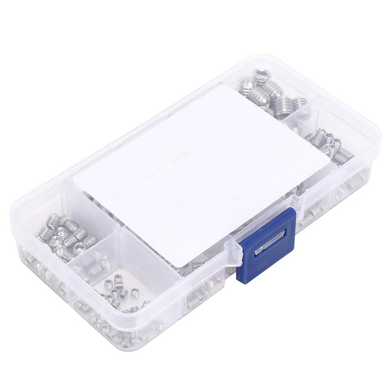 M3 M4 M5 M6 M8 304 Stainless Steel Hex Socket Screw Set 300 Pcs Fastening Hardware - Image 4